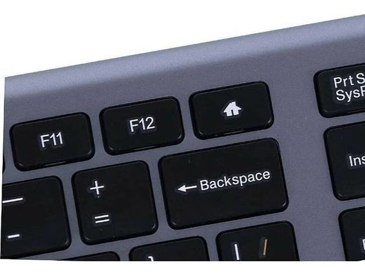 Клавиатура беспроводная Oklick 890S серый